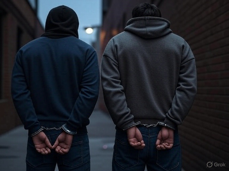 A dos hombres les dictaron prisión preventiva por repartir panfletos extorsivos.