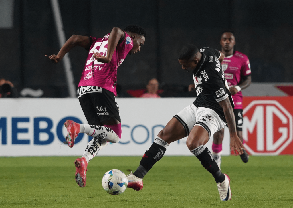 Vasco da Gama no pudo remontar y queda fuera ante Independiente del Valle(foto: @IDV_EC)