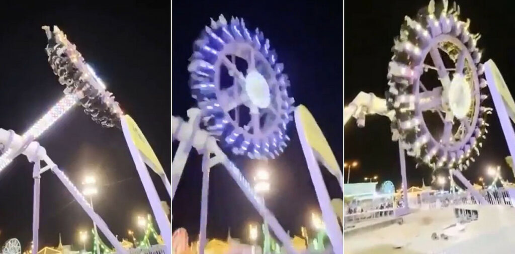 Impactante colapso en parque de diversiones de Arabia Saudita: 23 heridos y escenas de pánico