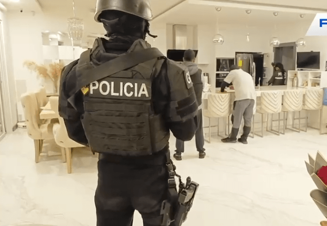 Ministerio del Interior presenta resultados del operativo Gran Fénix contra el crimen organizado en Manta
