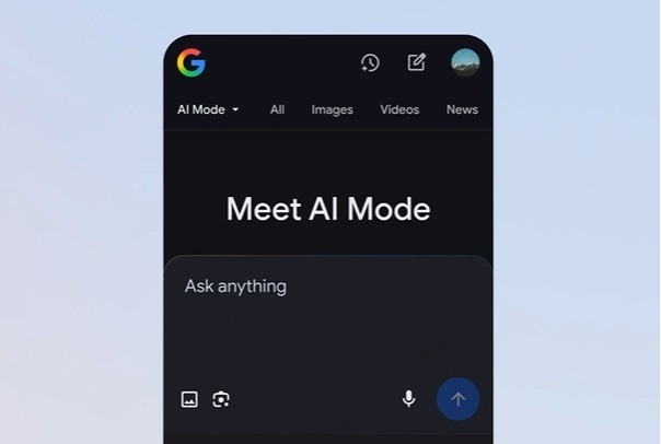 Google expande el modo IA con opciones de agente inteligente