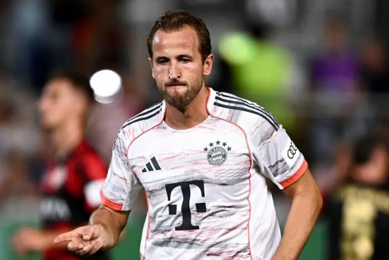Harry Kane salvó al Bayern con un gol en el minuto 94 por la Copa de Alemania