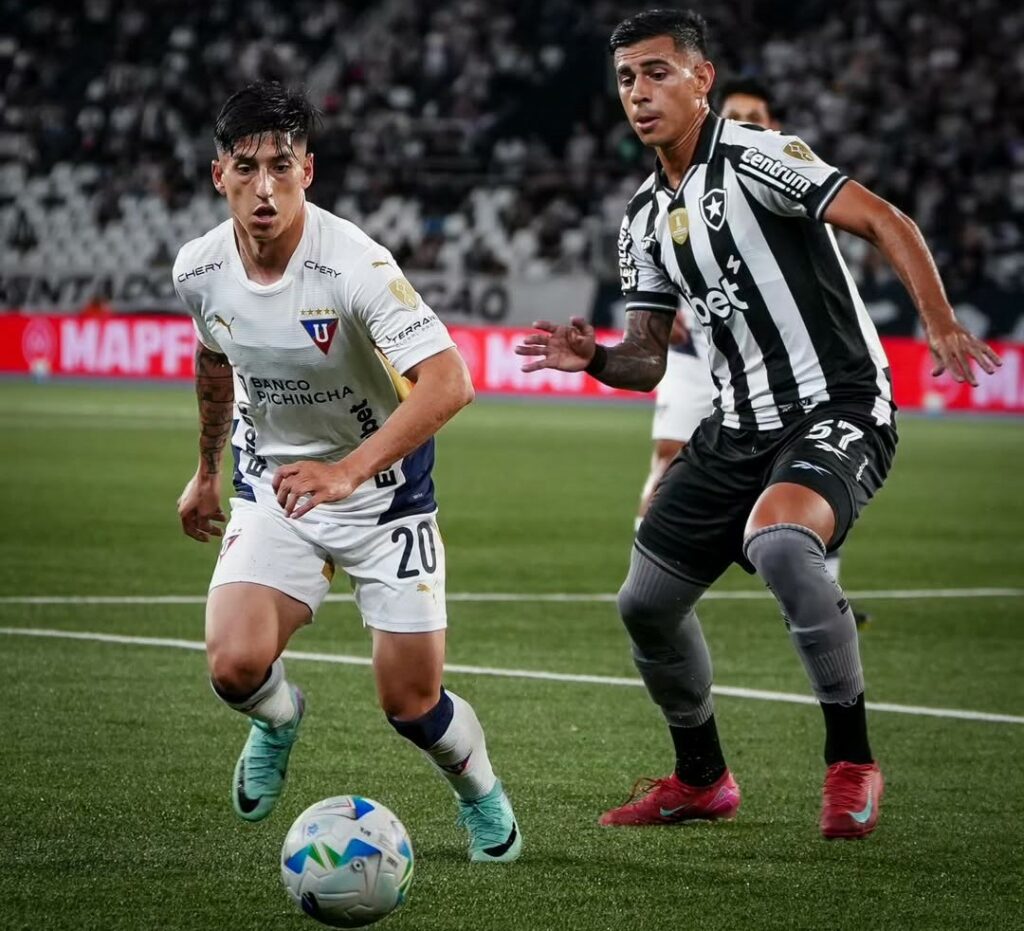 Liga de Quito buscará tomarse la revancha ante Botafogo en el Rodrigo Paz Delgado