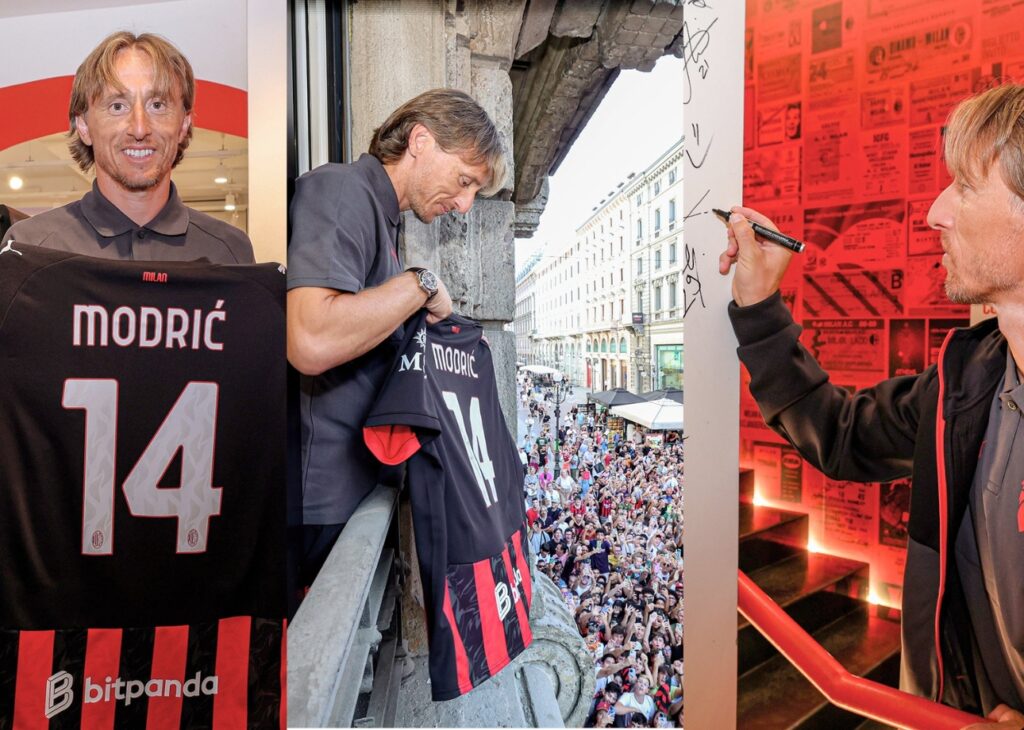 Luka Modric, presentado oficialmente como nuevo jugador del AC Milan para la temporada 2025/2026