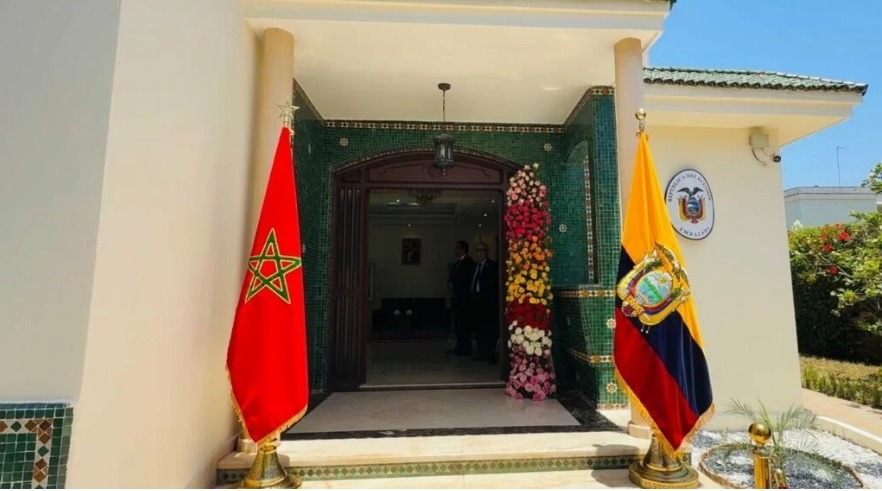 Ecuador fortalece lazos con Marruecos al abrir embajada en Rabat.