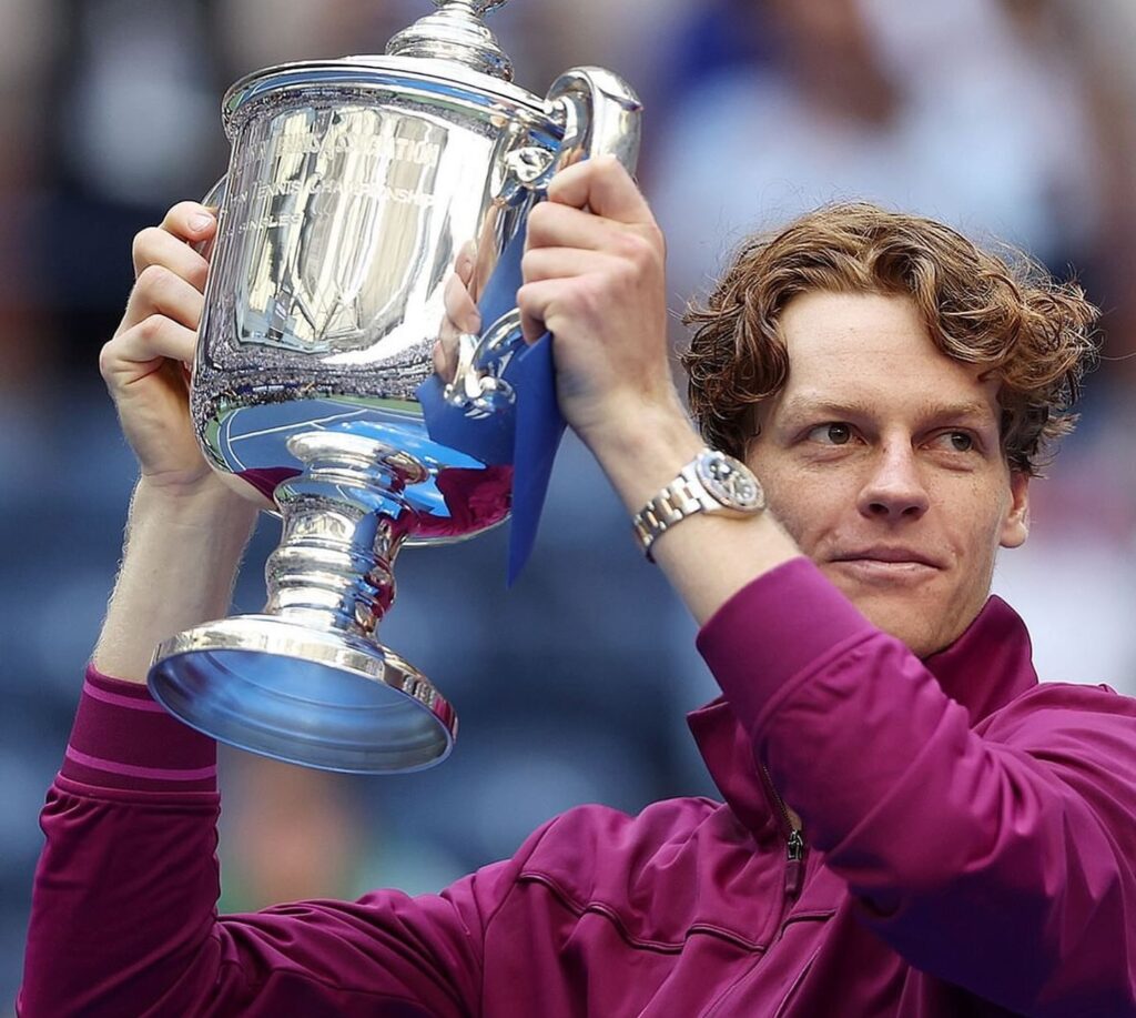 El tenista italiano Jannik Sinner es el actual campeón del US Open. FOTO: janniksin (Instagram).