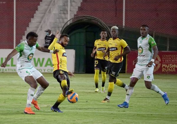 Barcelona SC derrotó 5-0 a Mushuc Runa en el estadio Bellavista de Riobamba, en la fecha 17 de la LigaPro Ecuabet 2025, gracias a un hattrick de Janner Corozo.