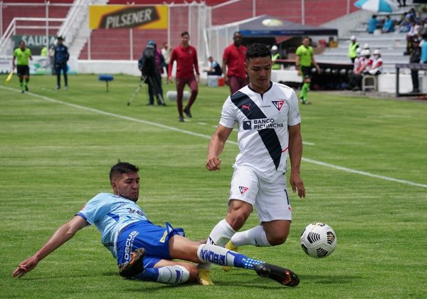 Liga de Quito consolidó una semana positiva al derrotar 1-0 a Macará como visitante en el estadio Bellavista de Ambato.