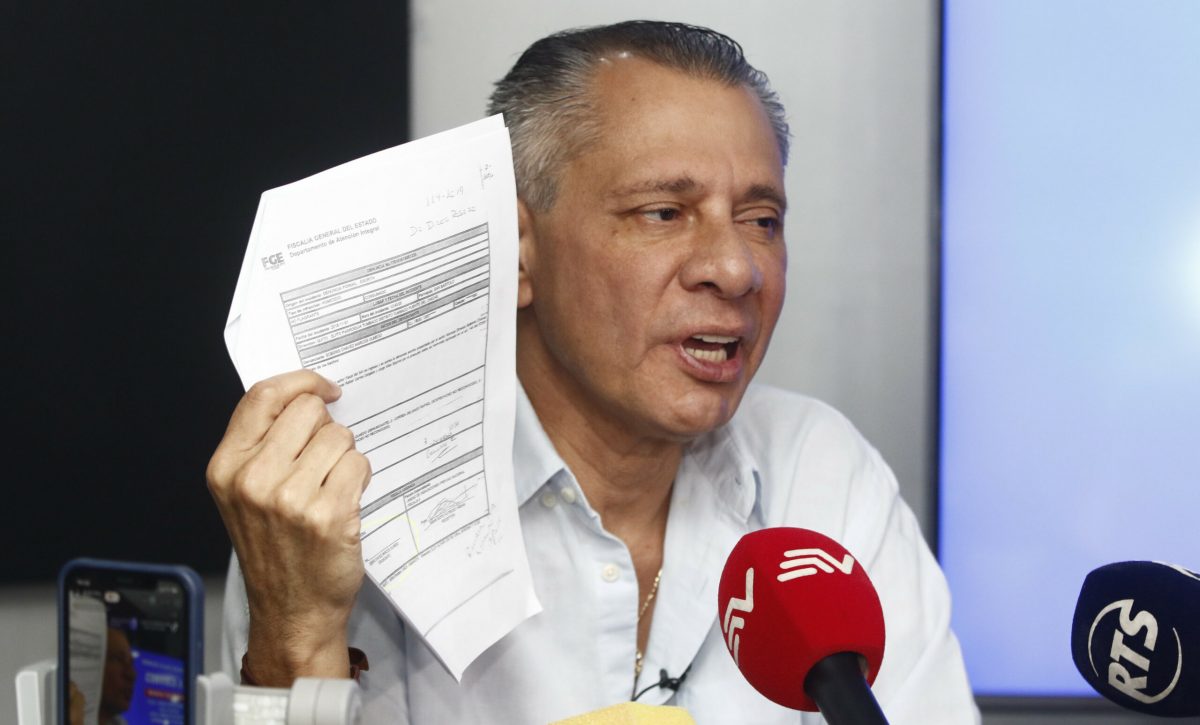 La evaluación psiquiátrica de Jorge Glas revela un alto riesgo suicida y depresión grave, pero descarta afectación de su conciencia