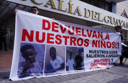 GYE-PLANTON MENORES DESAPARECIDOS