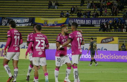 Independiente del Valle venció 2-1 al Aucas en el estadio Olímpico Atahualpa. FOTO: API.