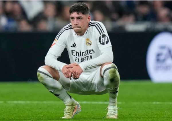 El centrocampista del Real Madrid, Fede Valverde.