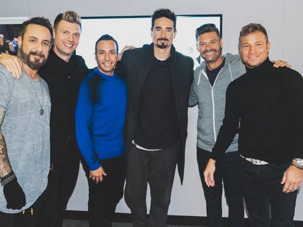 Brian Littrell (der.) es uno de los integrante de la banda estadounidense, Backstreet Boys. FOTO: rokspics (Instagram).