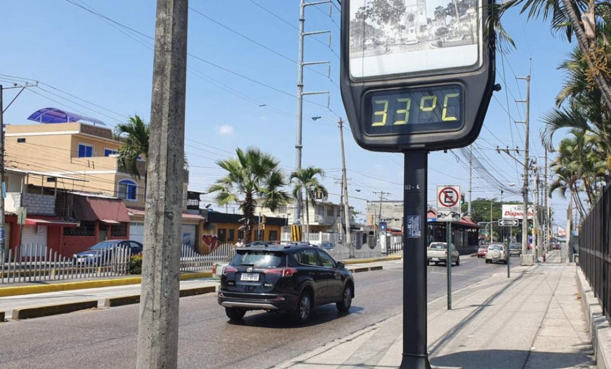 Guayaquil con sensación térmica extrema y posibles lluvias este viernes, 16 de mayo