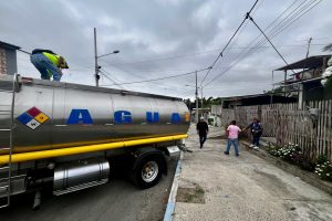 Manta mantiene plan emergente de abastecimiento de agua
