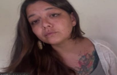 Amanda Villavicencio en una entrevista con Manavisión Plus