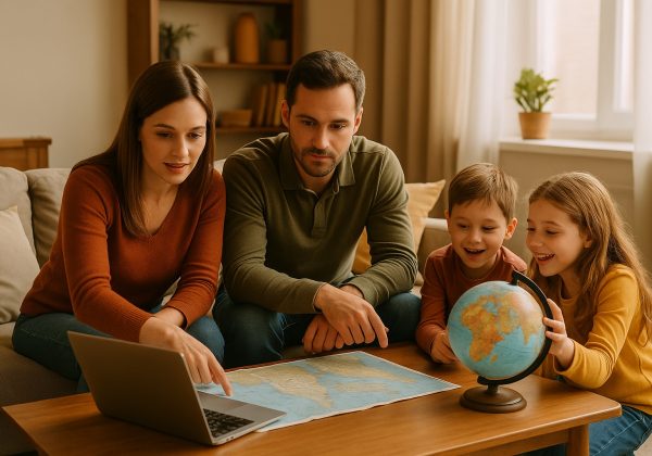 Ajustar el destino y la duración del viaje a la capacidad económica disponible es clave para evitar deudas. FOTO: Inteligencia Artificial (ChatGPT).