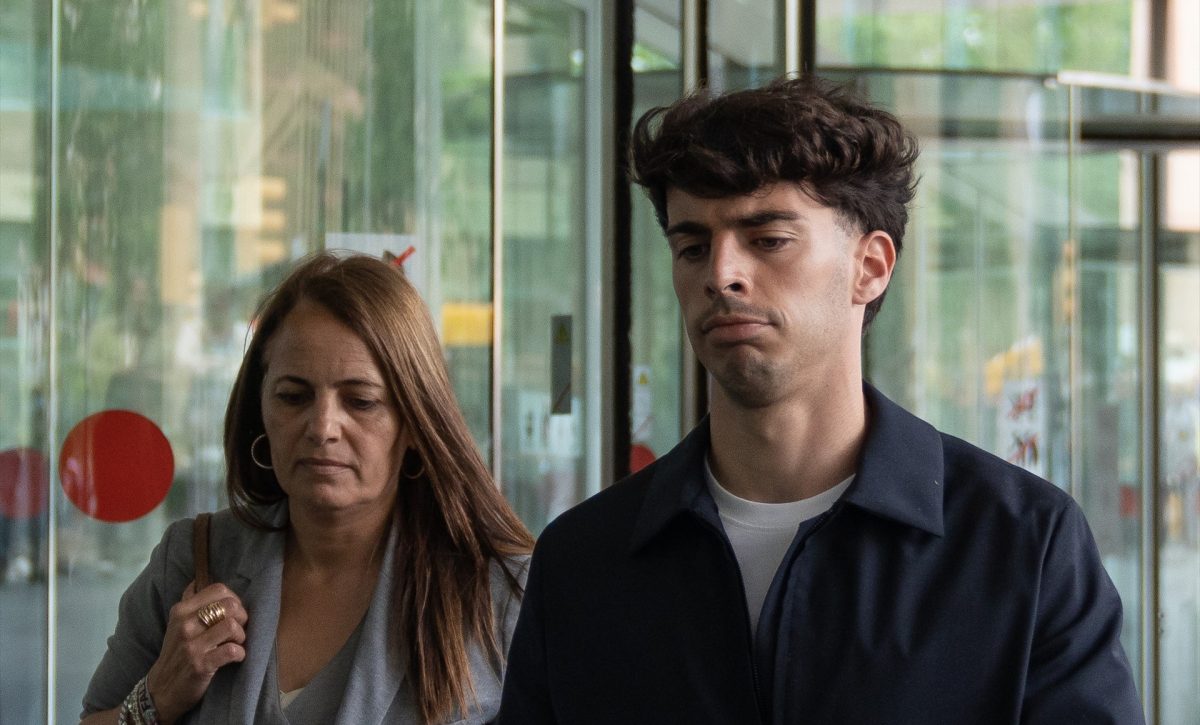 Álvaro Aguado, futbolista del Espanyol, declara ante un juez por una denuncia de agresión sexual