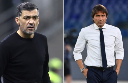 Antonio Conte continúa en Napoli, y Milan despide a Sérgio Conceição
