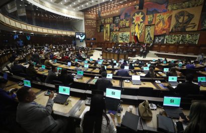 Asamblea Nacional aprueba la Ley Orgánica de Solidaridad Nacional para combatir el crimen organizado en Ecuador