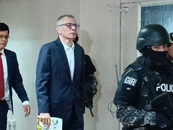 Audiencia de Jorge Glas se posterga hasta el 17 de junio