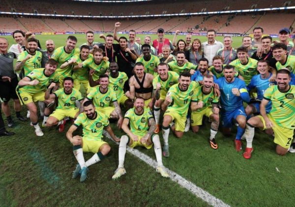 Australia aseguró su cupo a la Copa del Mundo.