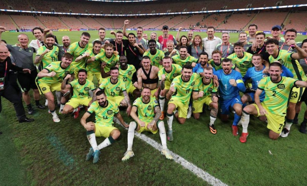 Australia aseguró su cupo a la Copa del Mundo.