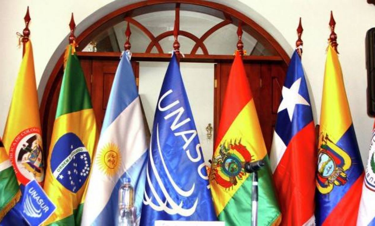Banderas-de-UNASUR.-Agencia-ANDES
