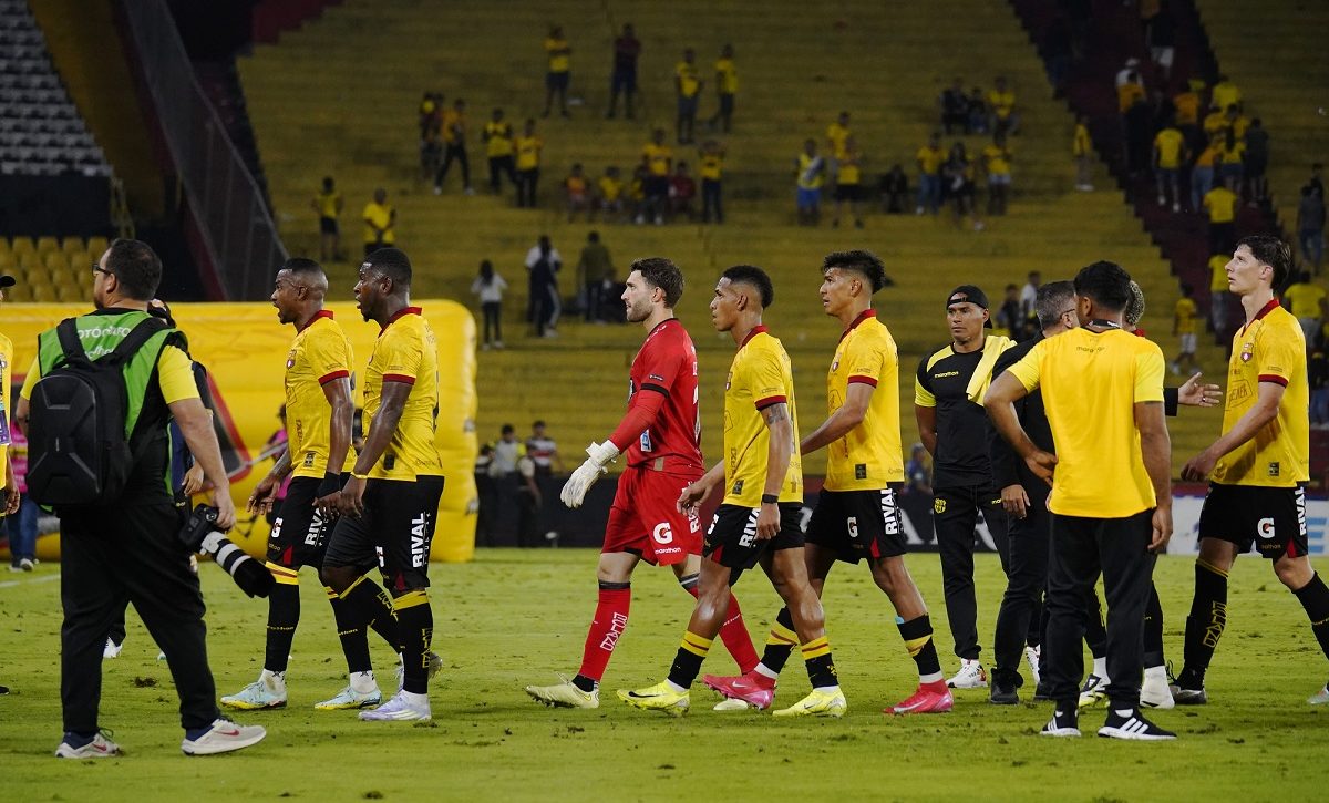Barcelona SC perdió 0-2 ante Macará en la jornada anterior, que se jugó en el estadio Monumental. FOTO: API.