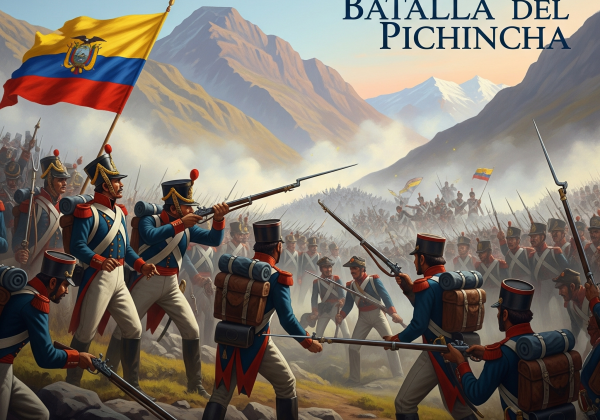 Batalla del Pichincha historia completa del 24 de mayo de 1822.