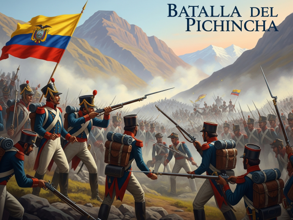 Batalla del Pichincha historia completa del 24 de mayo de 1822.