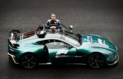 Bernd Mayländer, el piloto alemán del auto de seguridad (Safety Car) de la Fórmula 1, cumple 25 años al volante.