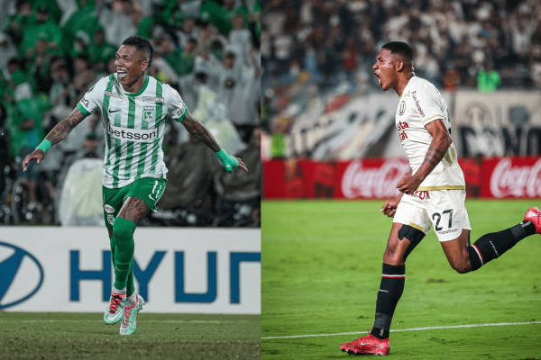 Billy Arce y José Carabalí marcan y dan puntos clave a Atlético Nacional y Universitario