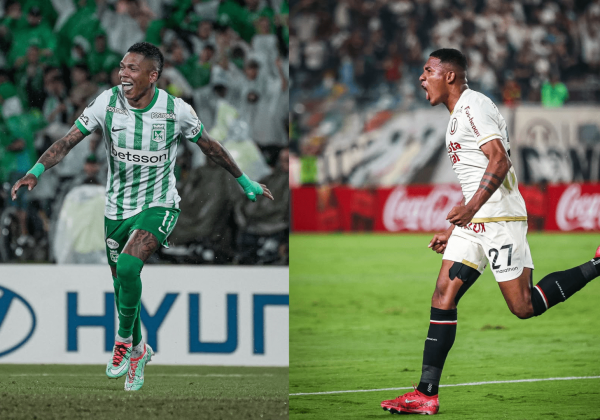 Billy Arce y José Carabalí marcan y dan puntos clave a Atlético Nacional y Universitario