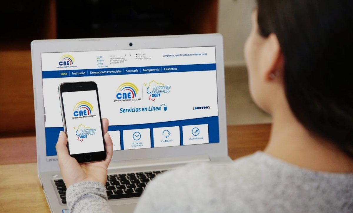 CNE de Ecuador suspende temporalmente sus servicios para actualizar el Registro Electoral