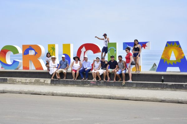 El principal atractivo de la parroquia Crucita, es su playa.
