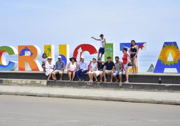 El principal atractivo de la parroquia Crucita, es su playa.