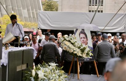 Capilla ardiente para despedir a Miguel Uribe Turbay