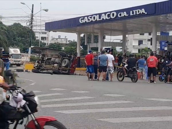 Policía fallece en accidente de tránsito en el ingreso al cantón Pasaje