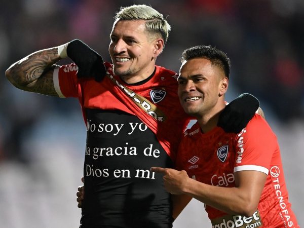 Carlos Garcés Acosta, delantero manabita marcó un gol en la goleada 3-0 de Cienciano sobre Los Chankas.