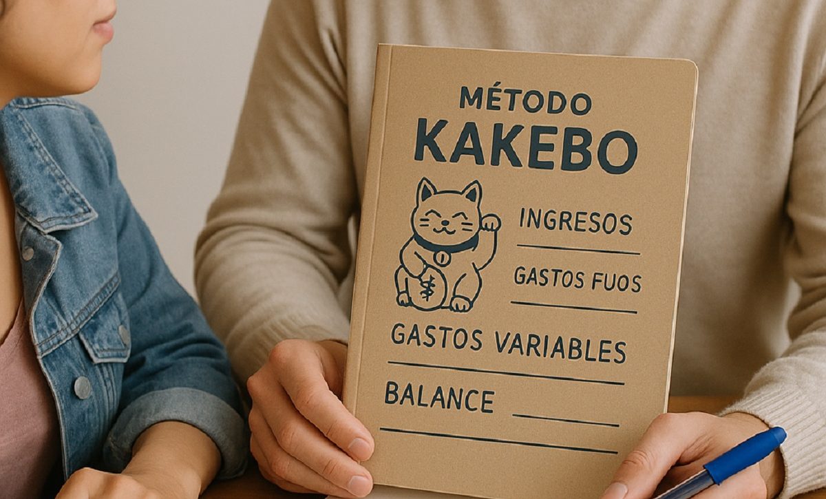 El método Kakebo permite a las personas organizar sus ingresos y gastos mediante un registro manual en una libreta, promoviendo disciplina financiera. FOTO: Chatgpt (Inteligencia Artificial).