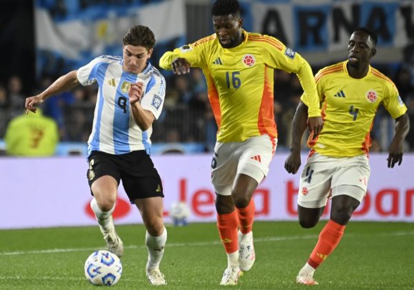 Colombia empató 1-1 con Argentina en el Estadio Más Monumental por la fecha 16 de las eliminatorias sudamericanas al Mundial 2026.