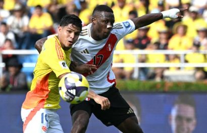 Colombia no pasa del empate frente a Perú en las Eliminatorias rumbo al Mundial