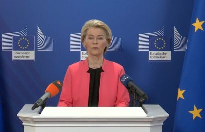 Foto/Europa Press. La presidenta de la Comisión Europea, Ursula von der Leyen.