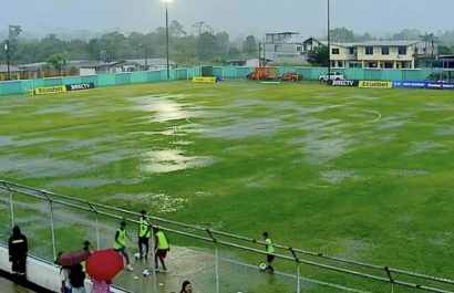 Copa Ecuador Lluvia detiene duelo entre Río Aguarico y Universidad Católica