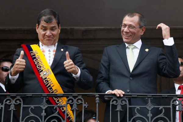 El binomio Rafael Correa y Jorge Glas, ganaron los comicios del 2013 en Ecuador.