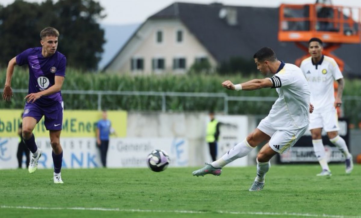 Cristiano Ronaldo anota en triunfo de Al Nassr ante Toulouse en Austria