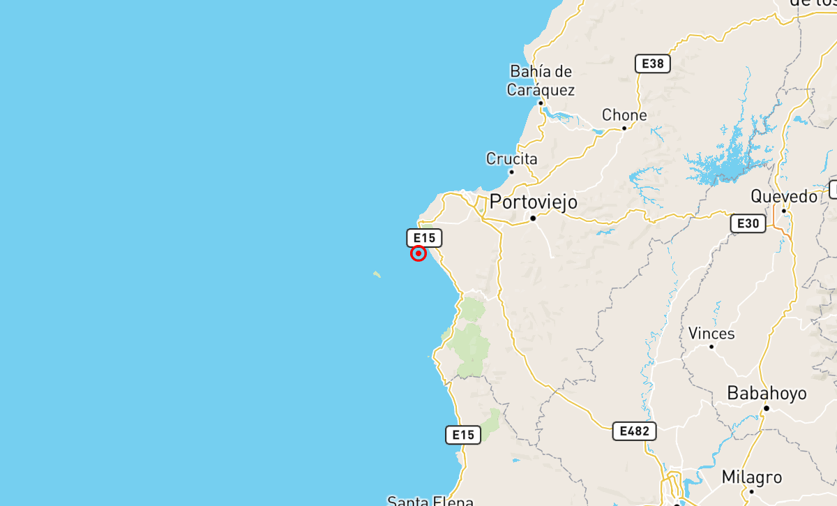 Cuatro sismos sacuden Montecristi, Manabí, en menos de 11 horas