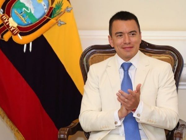 La Corte Constitucional suspendió 24 artículos de tres leyes impulsadas por Daniel Noboa. FOTO: Presidencia