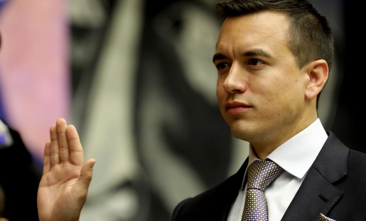 Daniel Noboa anuncia sorpresas en su gabinete ministerial para el periodo 2025-2029.